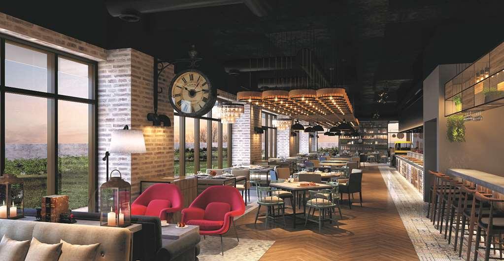 Hyatt Place Jaipur Malviya Nagar レストラン 写真 The interior of the restaurant